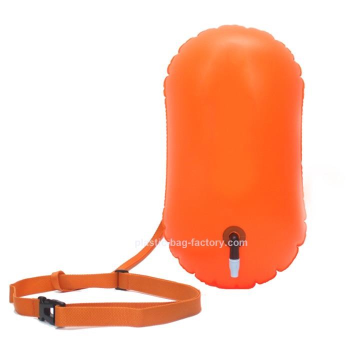  Inflatable Floating Dry Bag Aid Safe Buoy Bag Light Weight Swim Buoy Dry Bag For Triathletes